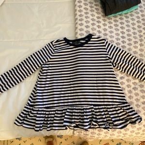 Striped Peplum tshirt